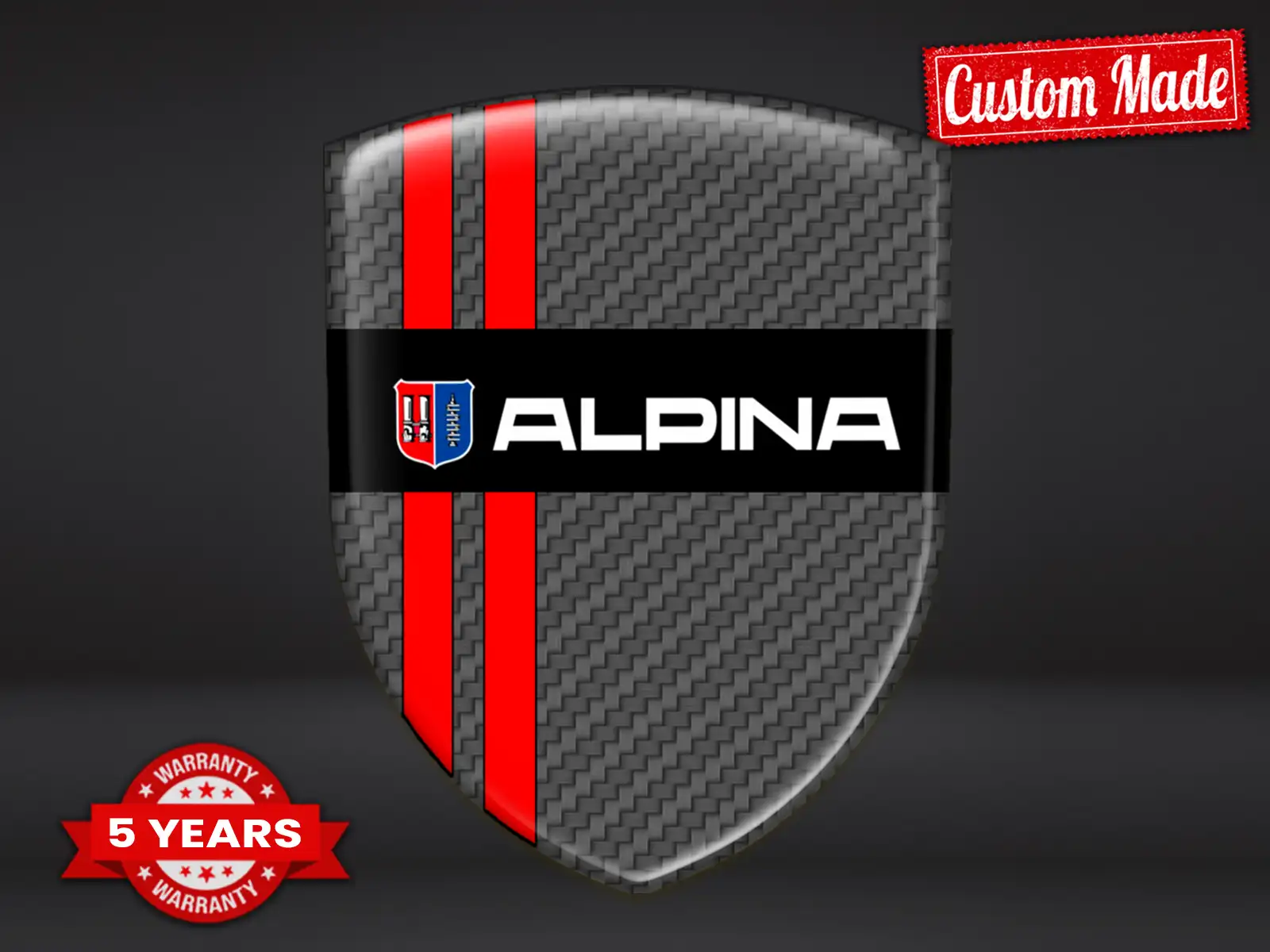 Alpina Truck Aufkleber Robust Limitiert Universal